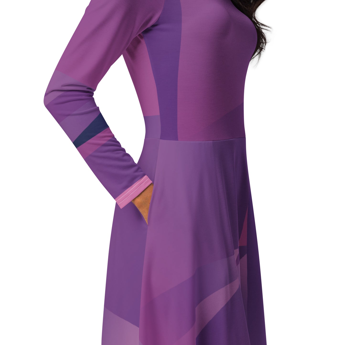 Robe mi-longue 418 - Femme